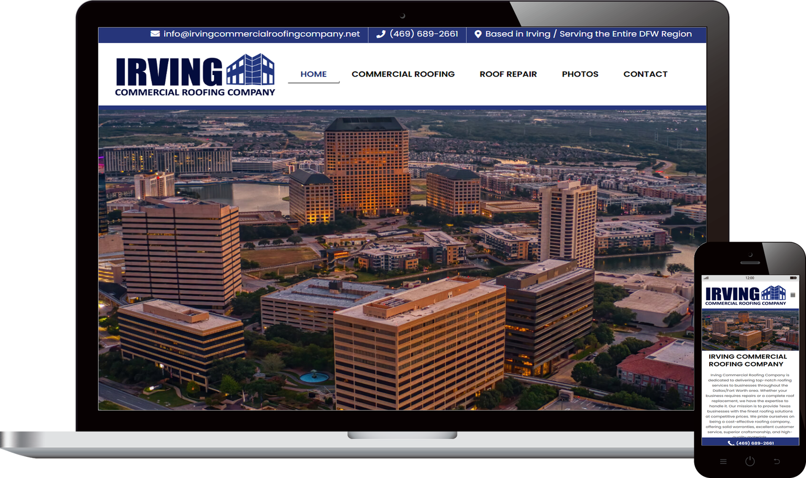 Roofing Website Design